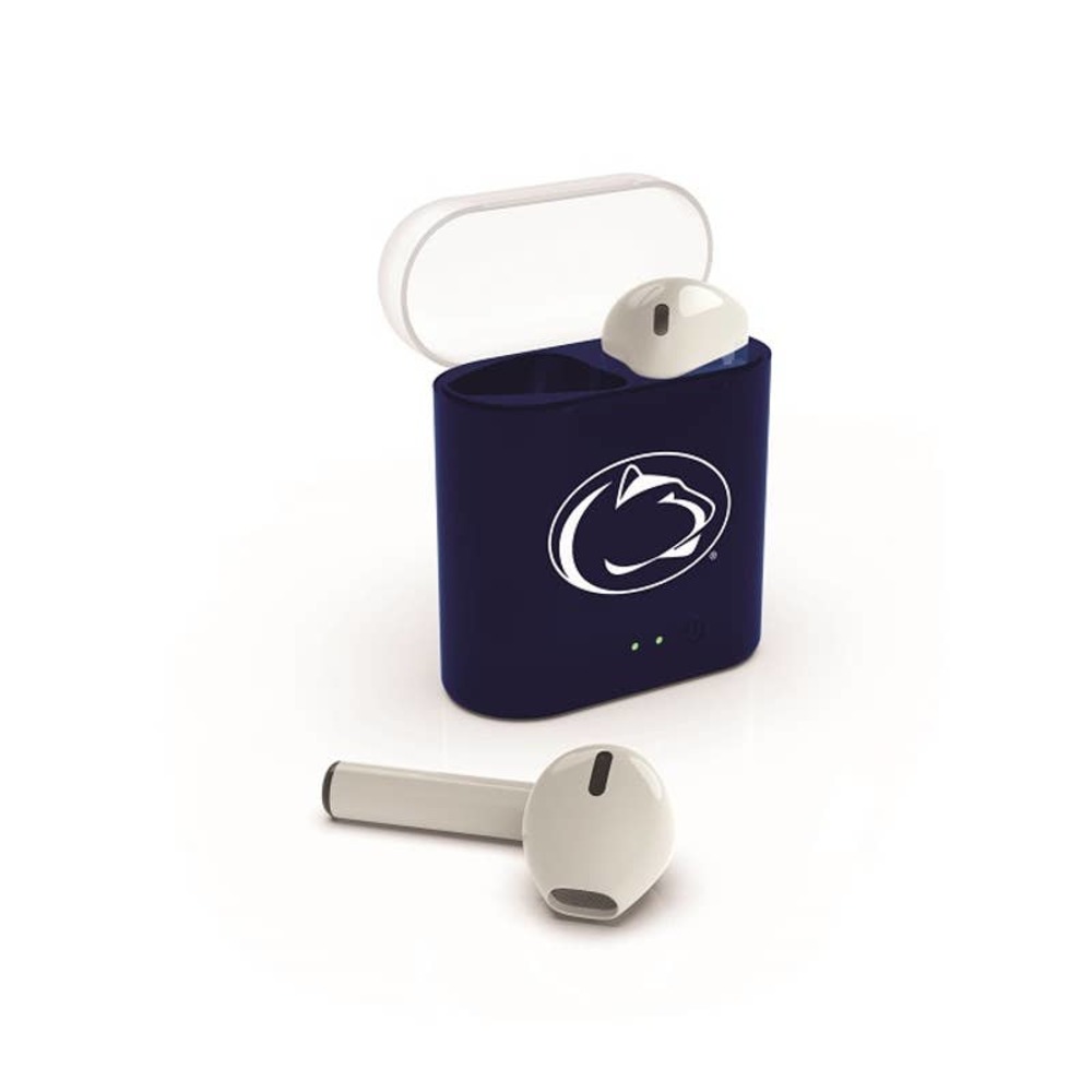 NCAA Penn State True Wireless Earbuds Blue Bluetooth Blue Nittany Lions Smart
